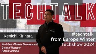 Tech Talk Kenichi Kirihara from Winter Test 2024