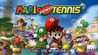 Mario Power Tennis - Longplay  Wii