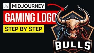 How TO Make GamingEsports Logo In 6 Minutes With Midjourney Midjourney Logo Tutorial 2023