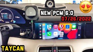 Porsche Taycan New PCM 6.0 Installed  【Taycan6】