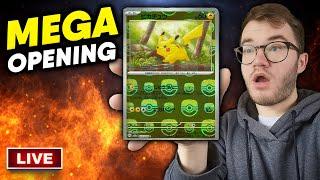 Hunting for Pikachu Master Ball Holo Japanese Pokemon 151 Opening