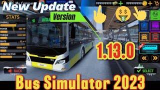 New Update Bus Simulator 2023 1.13.0 MOD APK Unlimited Money Free Shopping