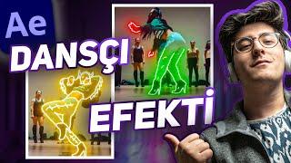 NEON Dansçı & Dans ANİMASYON EFEKTİ  After Effects Dersleri