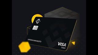 BINANCE - How to order Binance Visa Card?