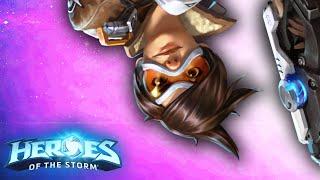 Tracer Is Untouchable  Heroes of the Storm Hots Tracer Gameplay