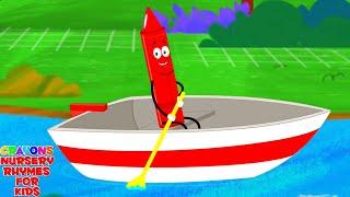 Row Row Row your Boat + More Kids Music & Cartoon Videos for Babies