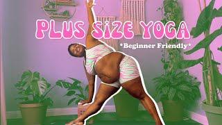 PLUS SIZE YOGA  BEGINNER FRIENDLY  LOW BACK PAIN