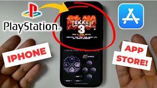 PlayStation 1 game emulator on iPhone App Store through Gamma - NO jailbreakAltStore required