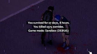 average project zomboid 27 day run