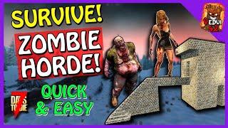 Simple Easy Effective Horde Base 7 Days To Die @Vedui42