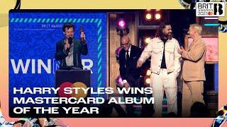 Harry Styles wins Mastercard Album of the Year  The BRIT Awards 2023