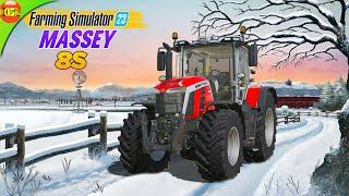 Finally a Good Tractor Massey Ferguson 8S Farming Simulator 23 Neubrunn #12