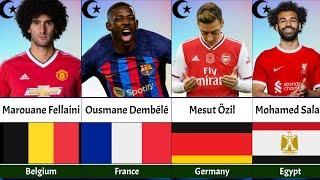 Famous Muslim Football Players From Different Countries