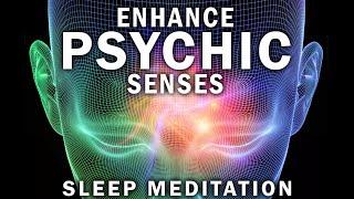 Enhance Your PSYCHIC Abilities & INTUITION SLEEP Meditation  Affirmations To Increase Intuition.