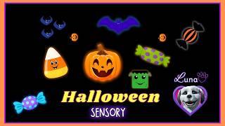  Happy Halloween Sensory Video Halloween for børn