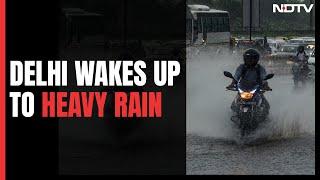 Delhi Rain News Heavy Rain In Parts Of Delhi Waterlogging In Several Areas