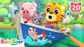 Row Row Row Your Boat & More Animal Songs & Nursery Rhymes  Educational Songs