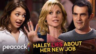 Modern Family  Haley Tricks Claire and Phil Into Thinking She Has a Job