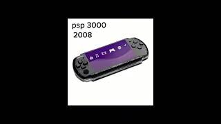 all psp evolution #psp #sony #pspsgaming #sonypsp #psp3000 #sonyps #pspnews #pspgo #pspgames #sonytv