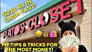 PLATOS CLOSET  TIPS & TRICKS FOR THE MOST MONEY BACK  