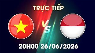  Trực Tiếp  Việt Nam - Indonesia  Văn Hậu Khiến Đối Thủ Khiếp Vía