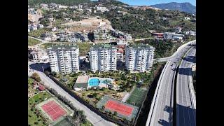 ALANYA CİKCİLLİ PANORAMA GARDEN 2+1115M2 FULL SOSYAL ALAN VE FULL MOBİLYALI FİYAT 170000 EURO