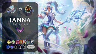 Janna Support vs Nautilus - EUW Master Patch 14.6