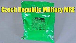 Tasting Czech Republic Military MRE Meal Ready to Eat