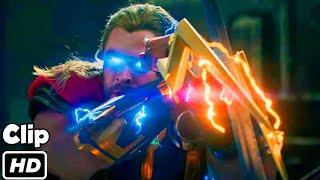 Thor & Foster VS Gorr The God Of Butcher Final Fight Scene Thor Love and Thunder Movie Clip HD