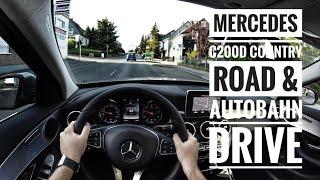 Mercedes-Benz C200d 2016 - POV Country Road and Autobahn Drive