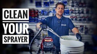 HOW TO CLEAN A SPRAYER  Airless Paint Sprayer Tips  Titan 440