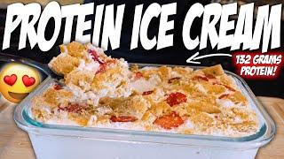 THIS PROTEIN ICE CREAM IS A GAME CHANGER  Strawberry Cheesecake Low Calorie High Protein Recipe