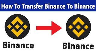 How to Transfer USDT from Binance to Binance 2024  Binance to Binance USDT kaise Transfer kare