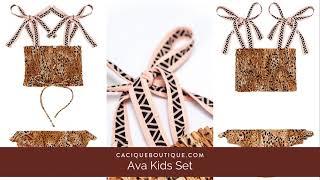 Agua Bendita Jambo Collection - Ava Kids Set