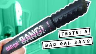 Resenha Bad Gal Bang  Máscara de cílios da Benefit