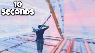 I Tried Making a Fortnite Montage in 10 Seconds... INSANE