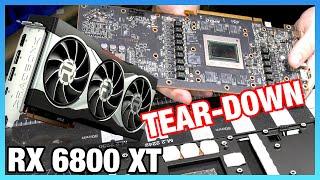 Tear-Down AMD RX 6800 XT Disassembly & Quality Inspection