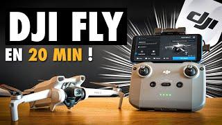Apprendre lESSENTIEL de DJI FLY en 20 min  Tutoriel Débutant Drone DJI