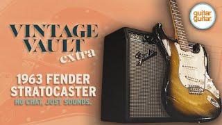 1963 Fender Stratocaster  Vintage Vault Extra