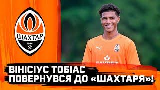 Vinicius Tobias is with Shakhtar The defender joined the team at the training camp in Slovenia