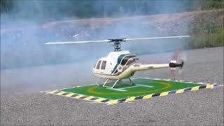 Full scale helicopter event at international telipot airpot