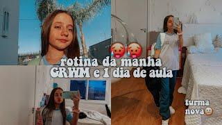 meu primeiro dia de aula vlog oitavo ano