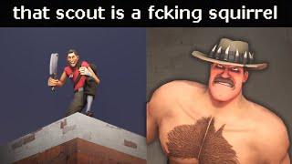 Saxton Hale VS Squirrel Scout