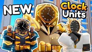I Used ALL NEW CLOCK UNITS Toilet Tower Defense
