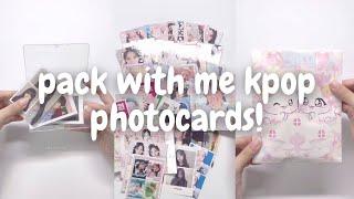 ️ packing kpop photocards #57 asmr tiktok compilation  minsbymon