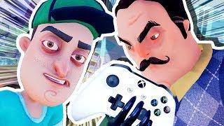 THE NEIGHBORS IN MY XBOX Hello Neighbour Full Game