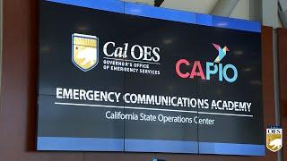 Crisis Communications Academy held at Cal OES