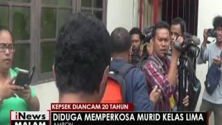 Murid kelas 5 diperkosa Kepala sekolahnya sendiri - iNews Malam 1205