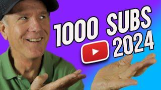 How To Get Your First 1000 Subscribers FAST On YouTube In 2024