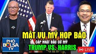 Mật vụ Mỹ họp báo cập nhật điều tra vụ ám sát cựu TT Trump Tình hình bầu cử Mỹ Trump vs. Harris